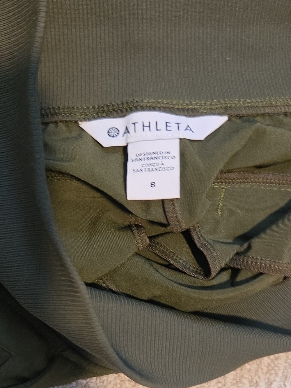 Athleta Olive Green Brooklyn Joggers